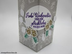 Nikolaus Schokoladen Verpackung mit selbsschließendem Deckel